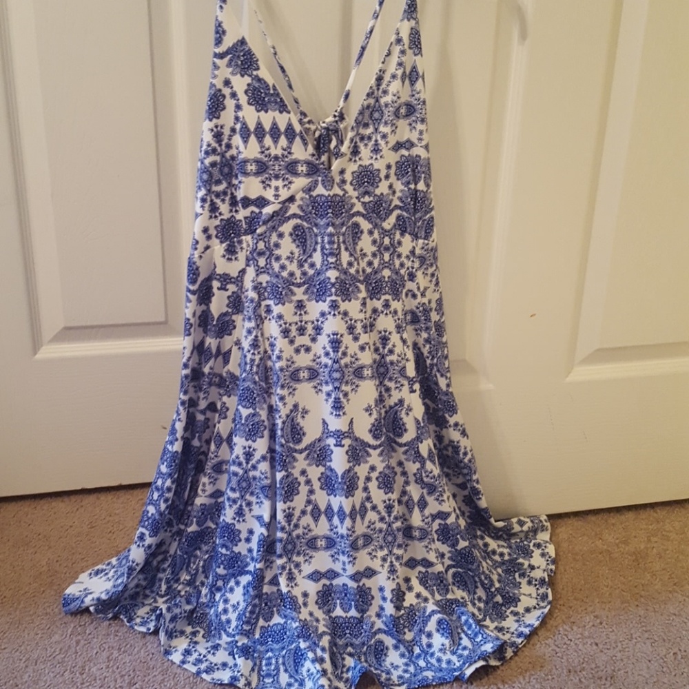 Floral dress worn once for pictures