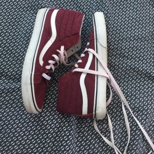 maroon vans