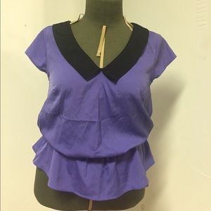 📍Jessica Simpson Miss prim & proper collared top!