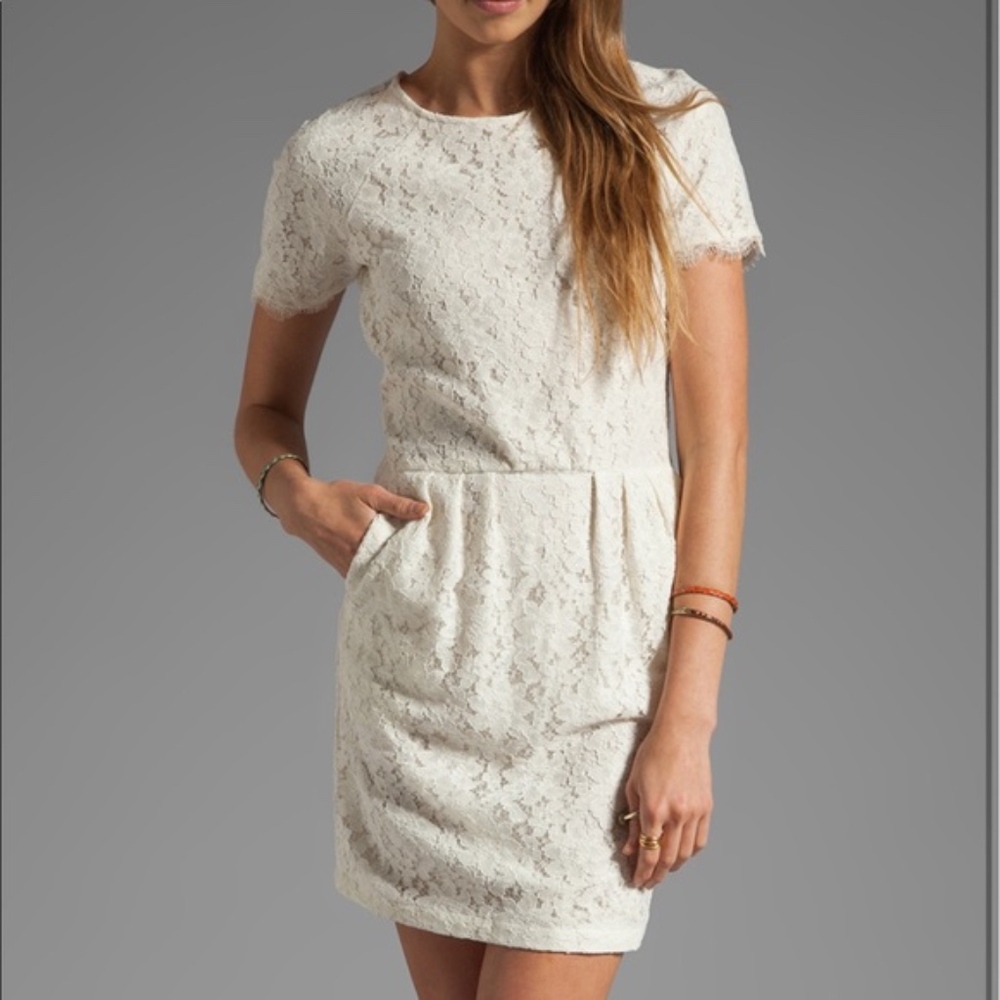 Dolce Vita Sarus Lace Short Sleeve Dress