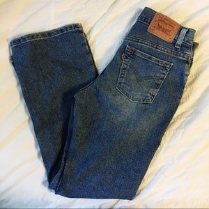 Vintage Levi 515 mid rise boot cut