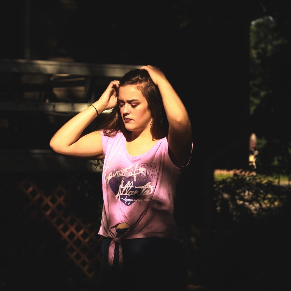 "Spirit of Atlanta" tie crop top DCI