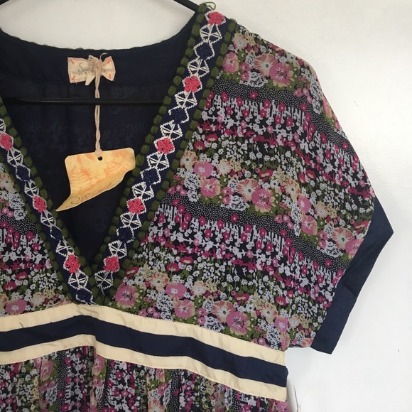 Chiffon floral dress - Picture 2 of 4