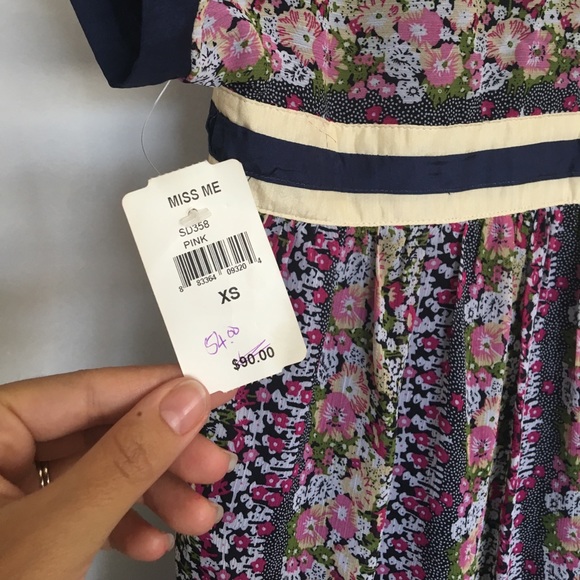 Chiffon floral dress - Picture 4 of 4