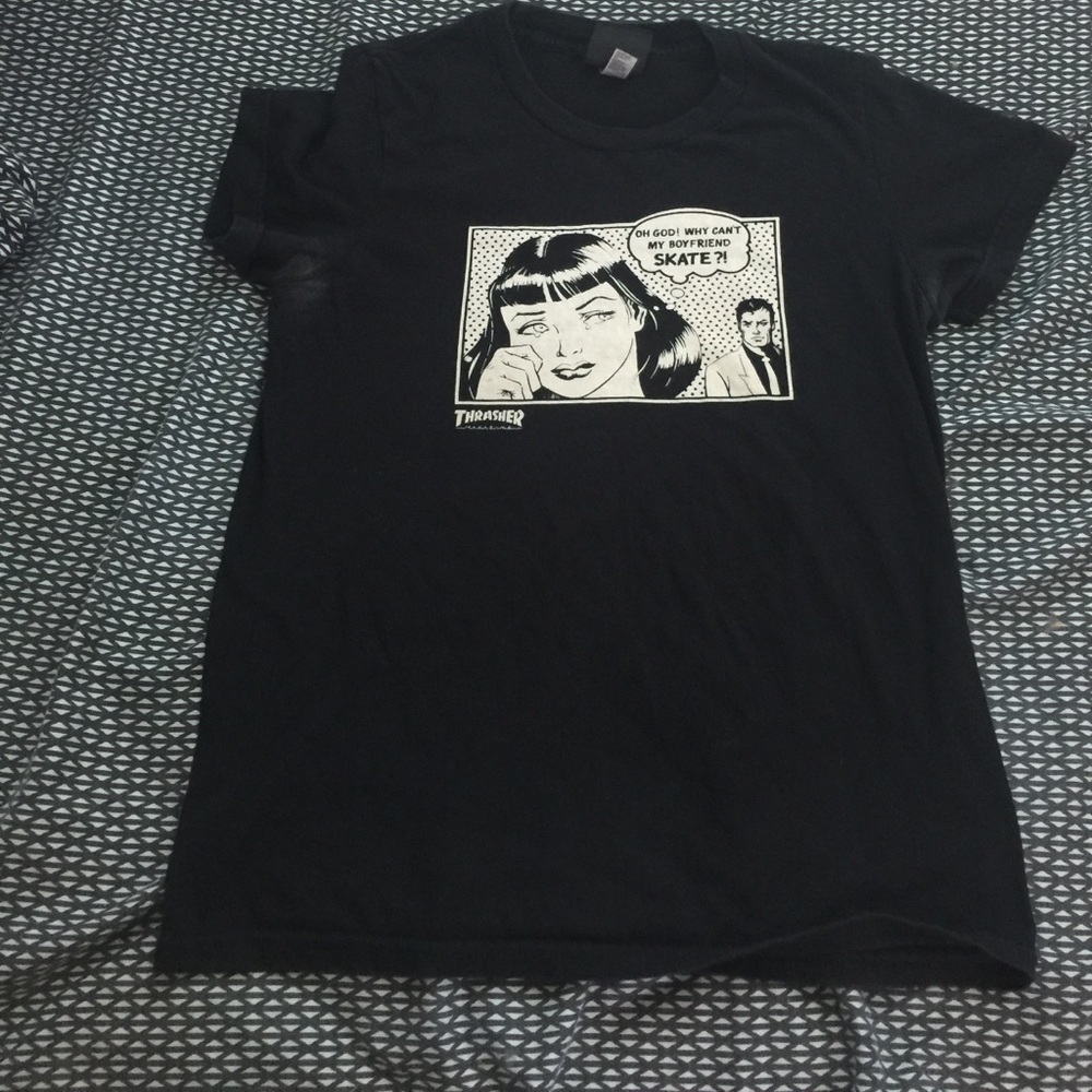 thrasher tee