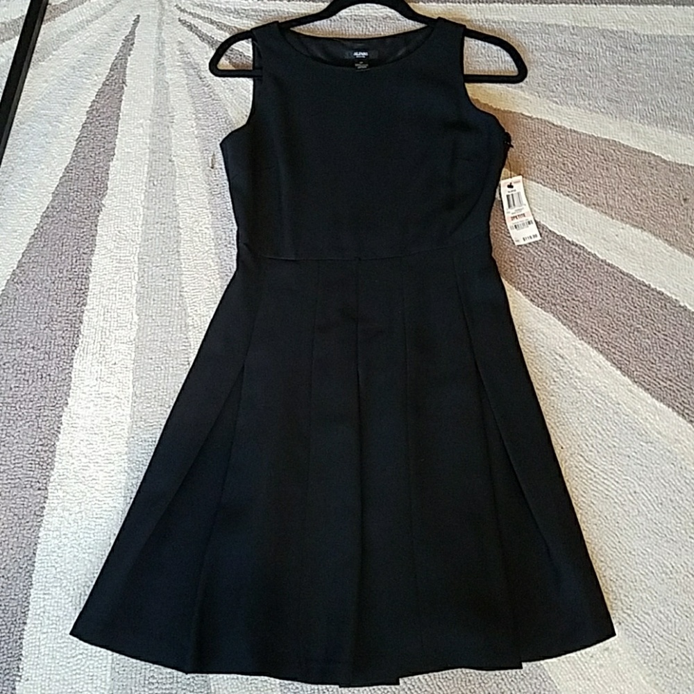 Alfani Navy Petite Dress
