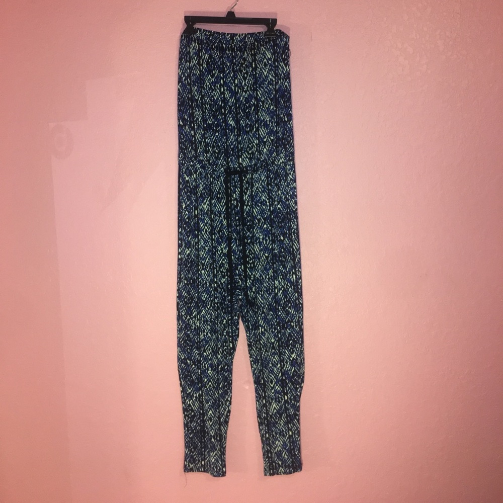 blue romper
