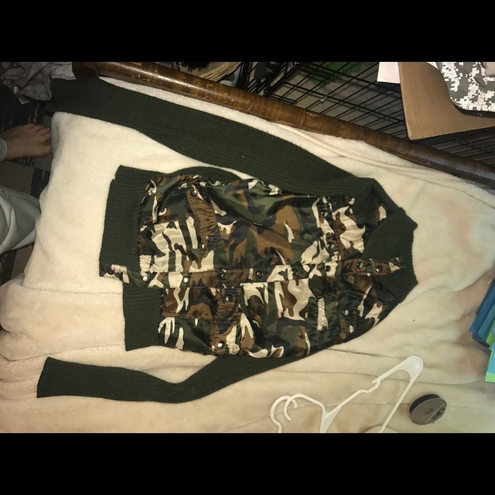 Came button up jacket