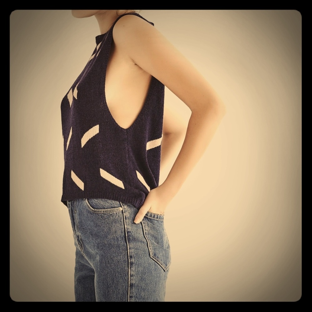 Designer muscle tank!