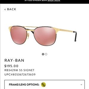 Rayban sunglasses