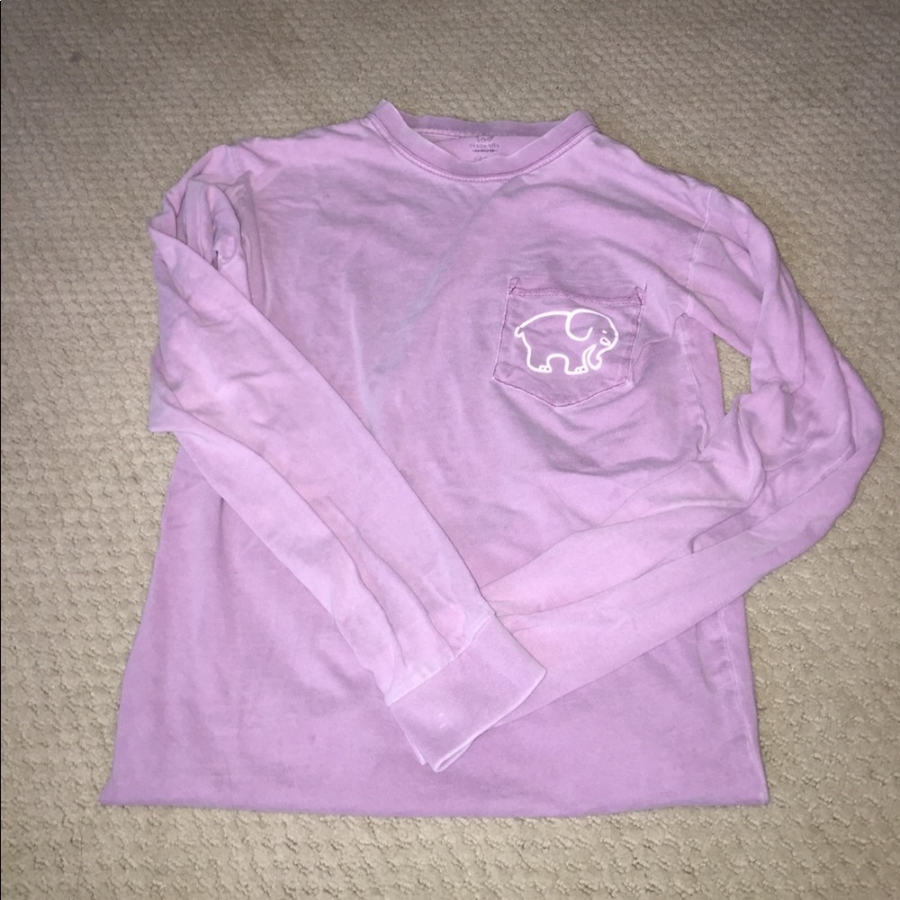 Light purple Ivory ella long sleeve shirt