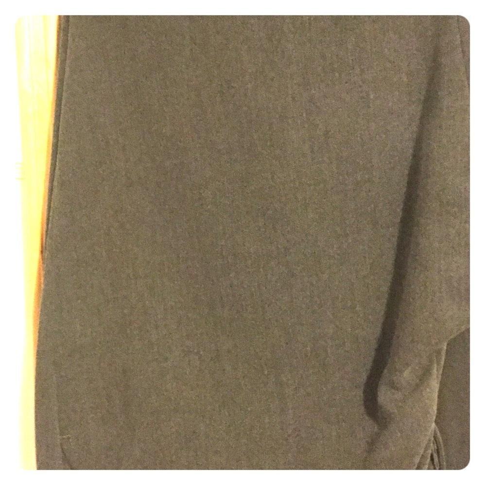 LOFT Julie Fit black and white herringbone pants.