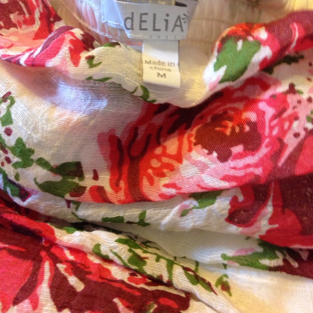 Floral Strapless Mini Dress - Picture 5 of 5