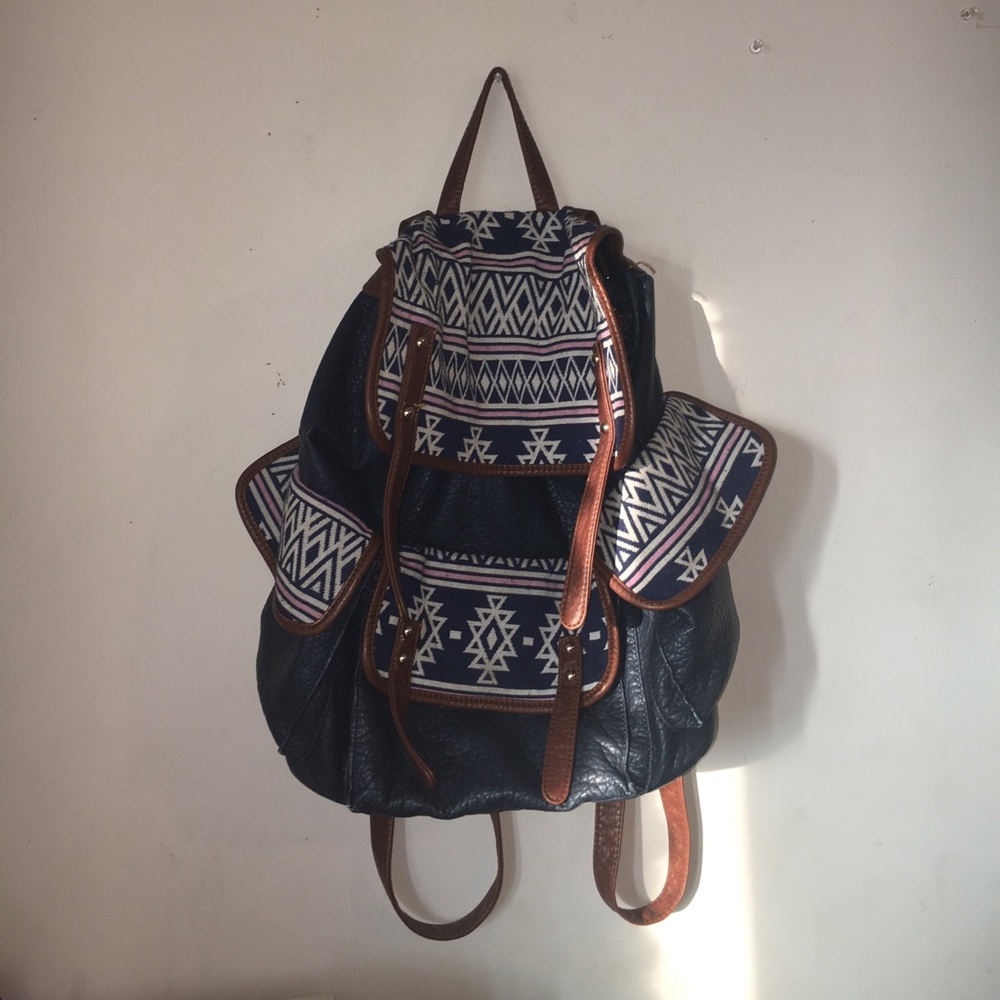 Leather Backpack DISCOUNTED SHIPPING ONE HOUR