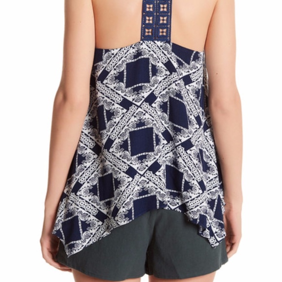 Tank Top/ Cami with Crocheted Back - Picture 3 of 3