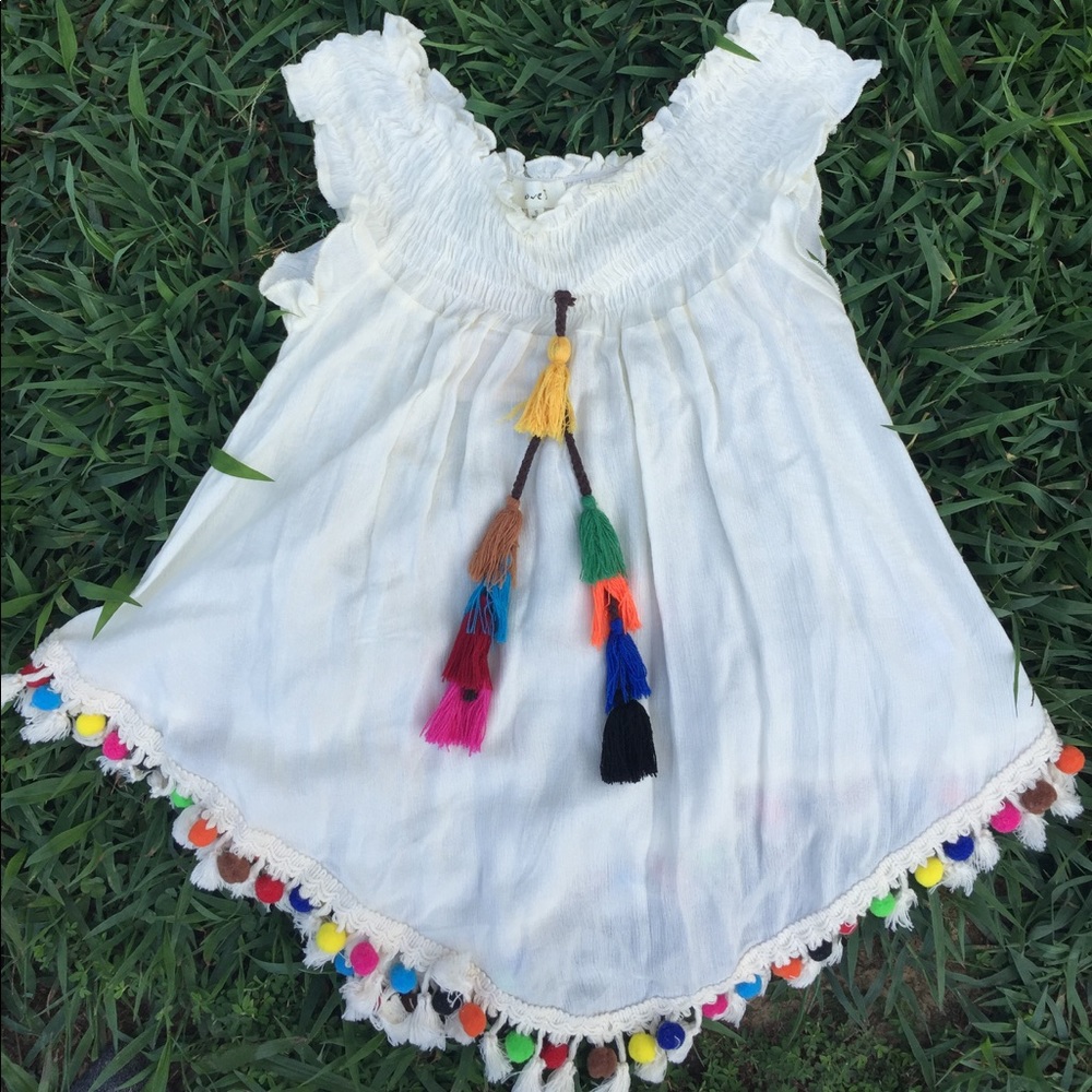 A cute shoulder flowy blouse