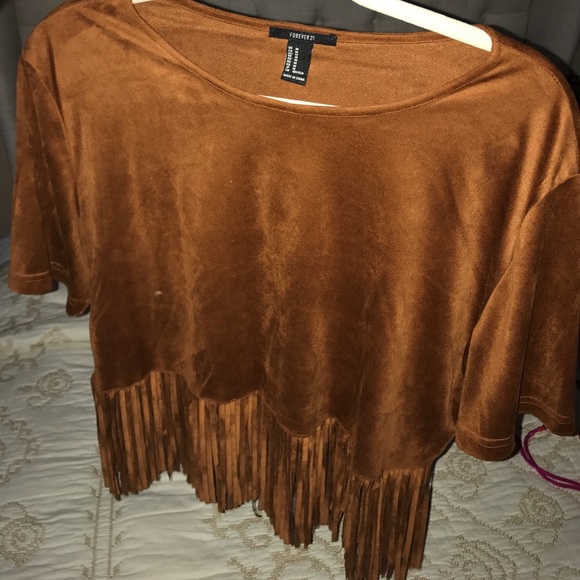 Cute Fringe Crop Top - Picture 3 of 3