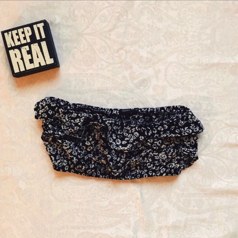Forever 21 Floral Bandeau