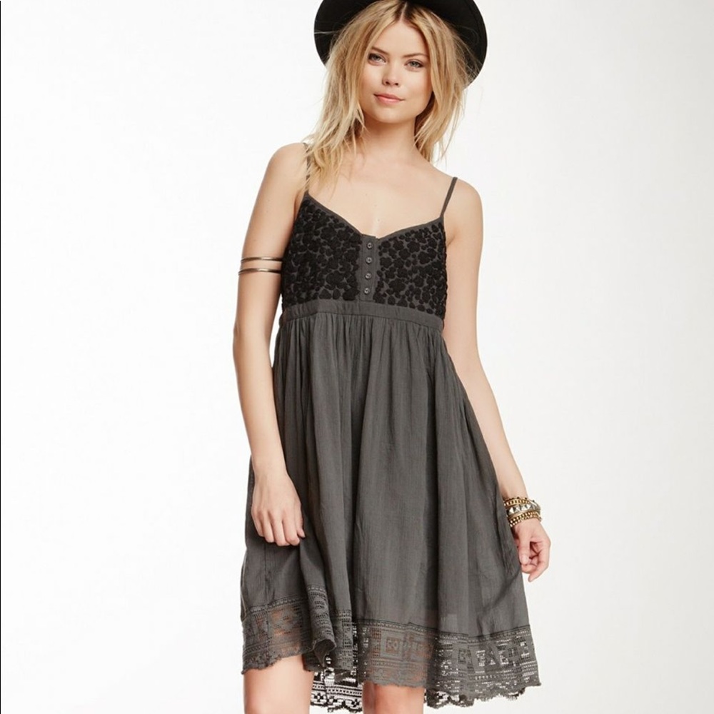 Free People Cloud Watching Dress