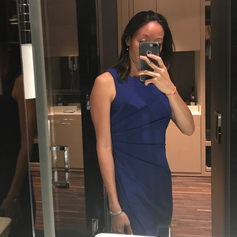 Calvin Klein Neon blue dress