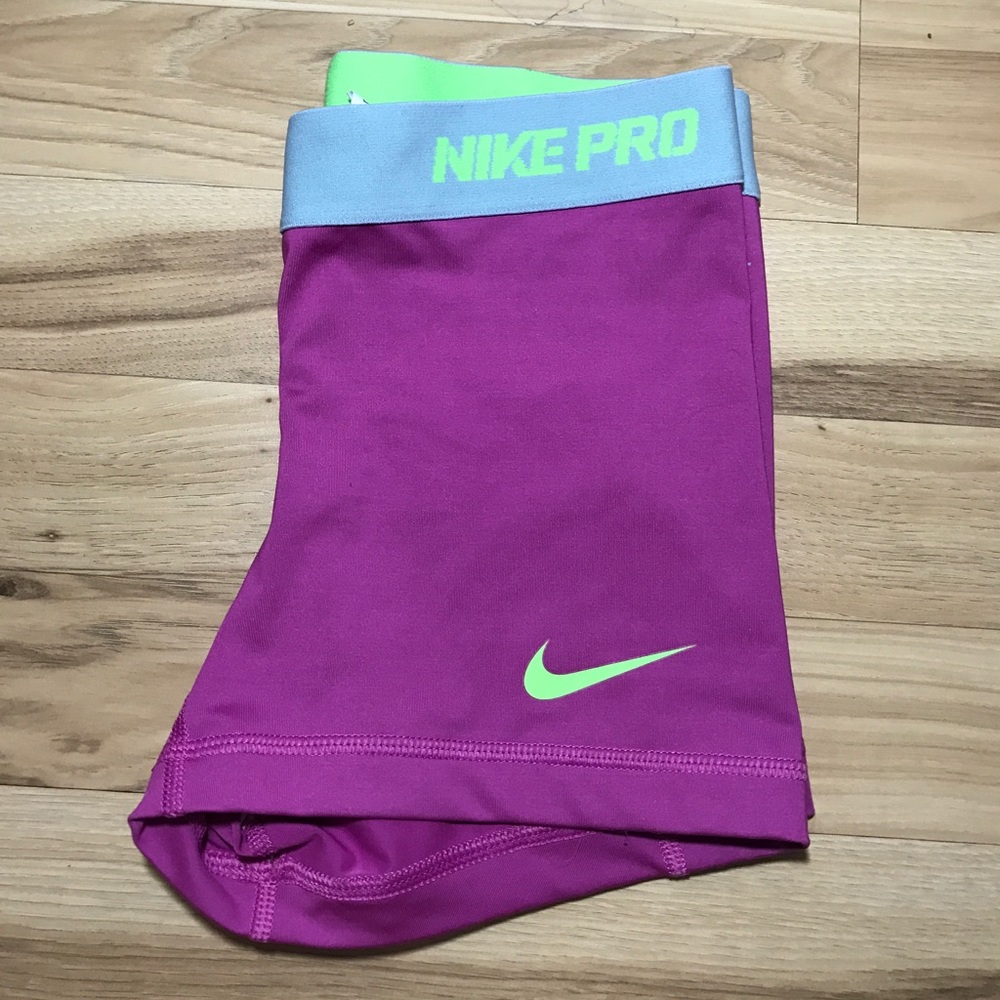 Pink Nike spandex