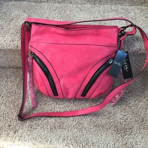 Nicole Miller New York Coral Abbey Bucket Bag