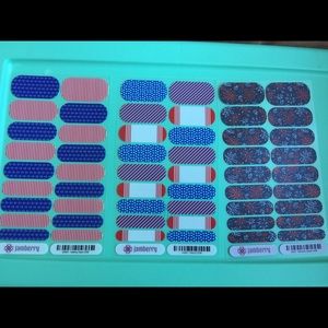 Americana Jamberry Nails