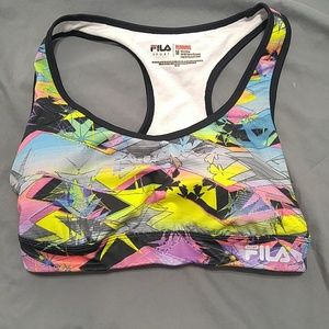 Fila Multi Color Sports Bra