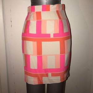 Geometric Print Skirt