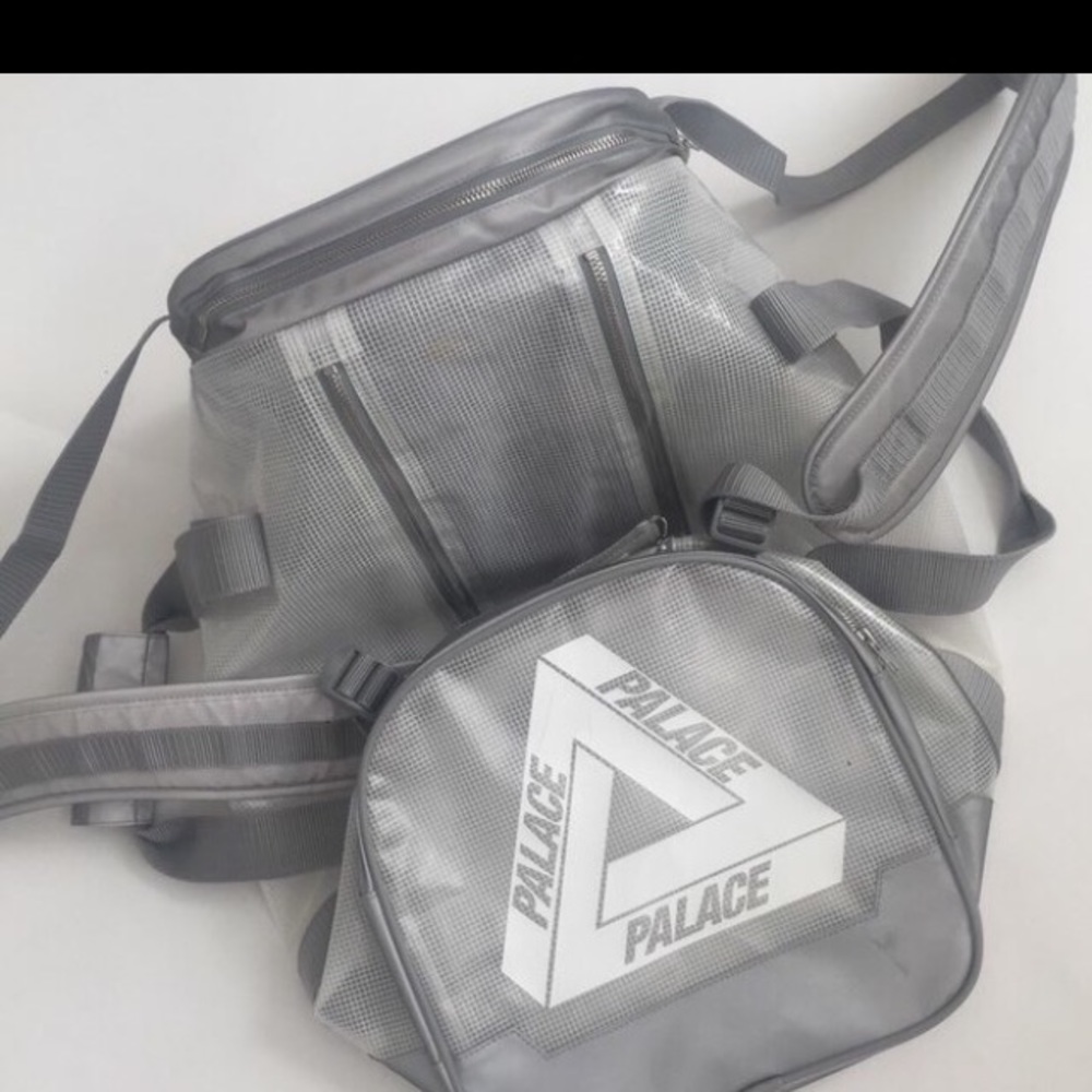 Palace adidas duffle bag