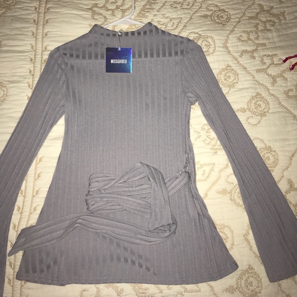 Long Sleeve Stylish Top - Picture 2 of 6
