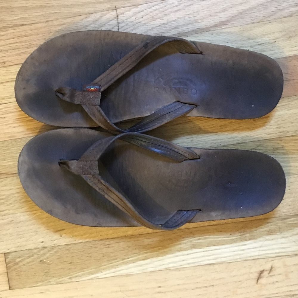 Rainbow sandals | size 7