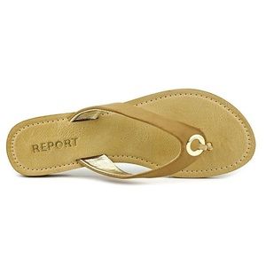 NEW without box Report Sodey Tan Sandals 6