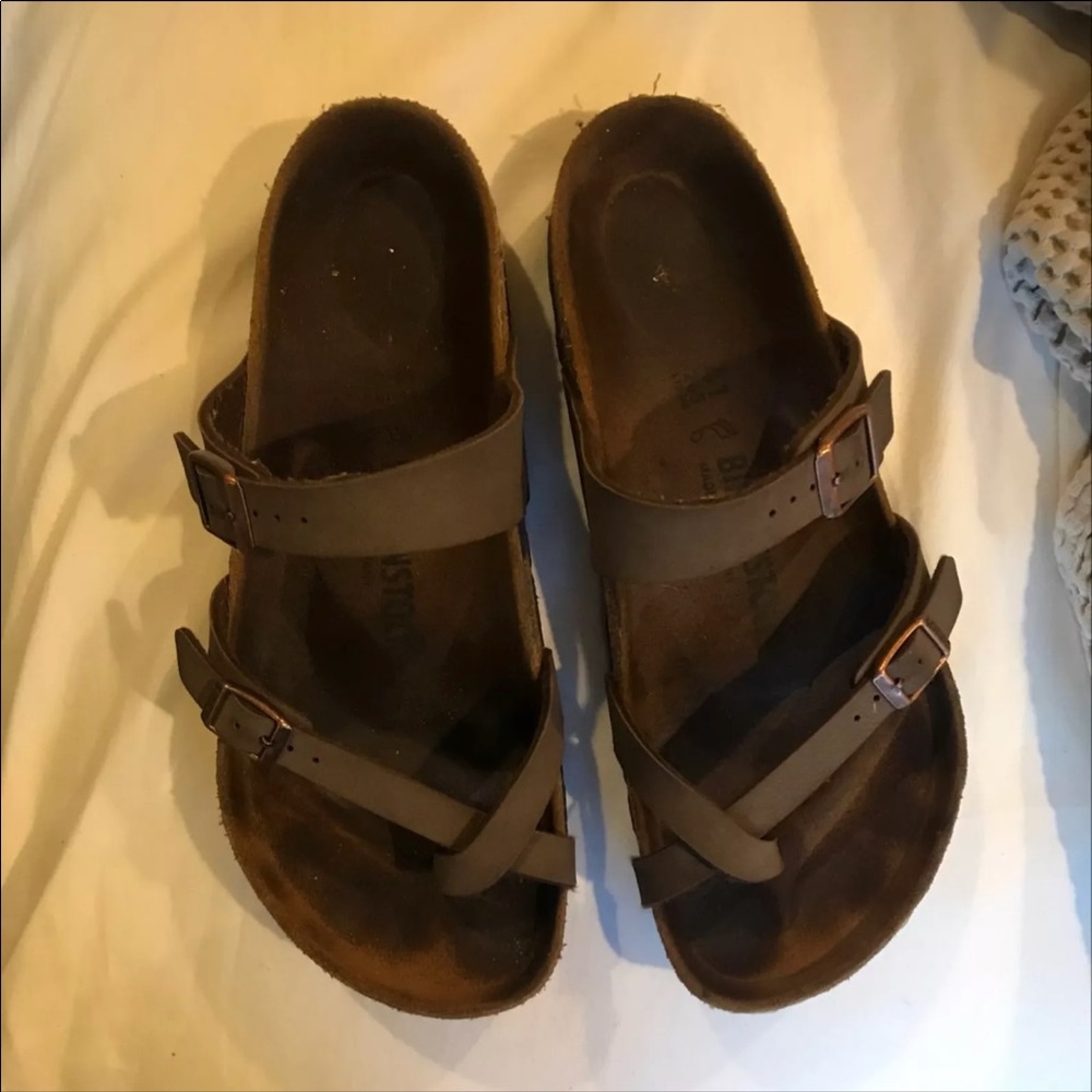 Brown Mayari Birkenstocks
