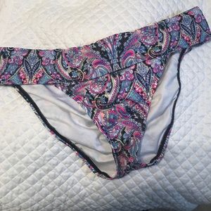Paisely Victorias Secret foldover bottom XL