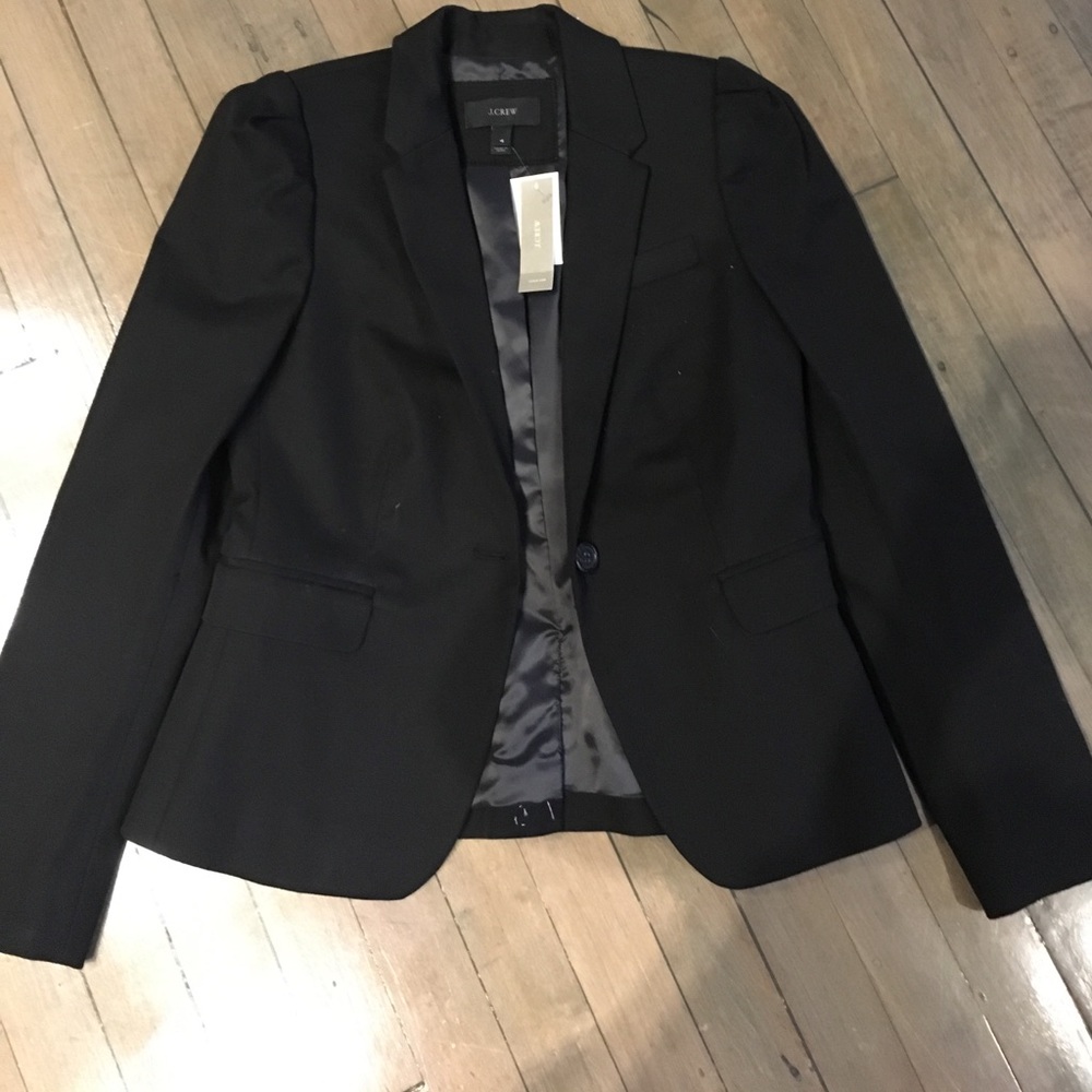 J crew women's black blazer