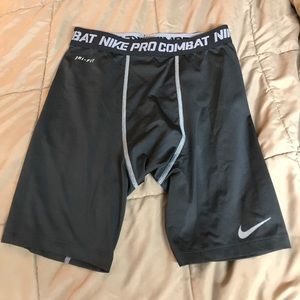 Nike dri fit compression shorts