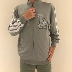 Major League LA Dodgers zipper sports jacket.