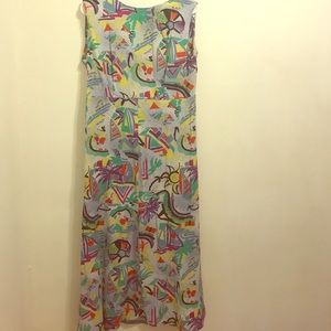 Vintage Abstract Dress