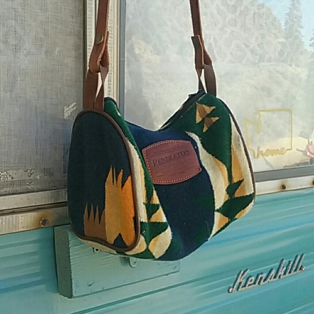 vintage pendleton bag
