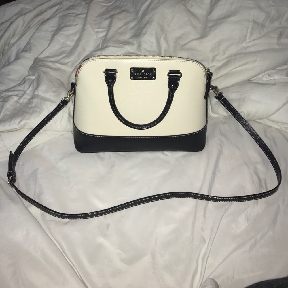 Black and White Kate Spade purse
