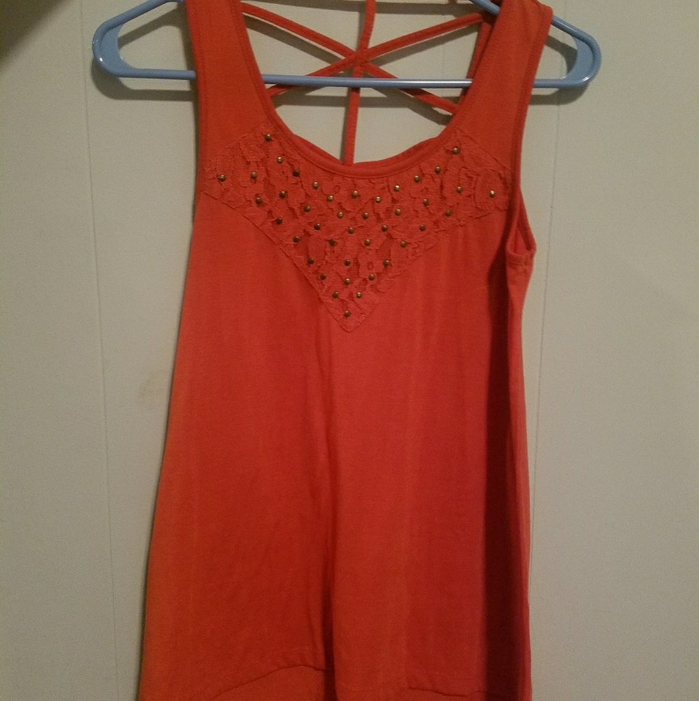 Maurices burnt orange tank top