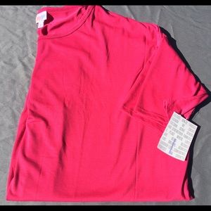 Lularoe pink Irma top
