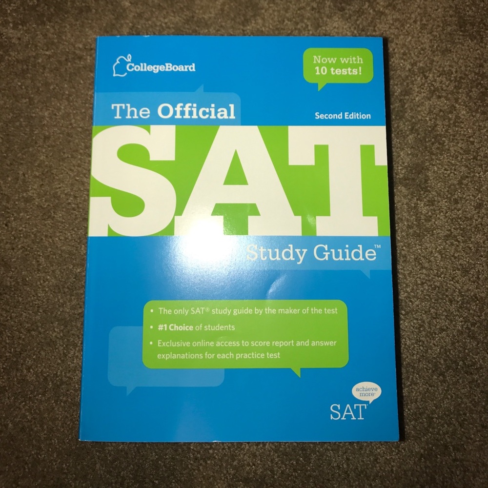 NEW CollegeBoard SAT study guide books