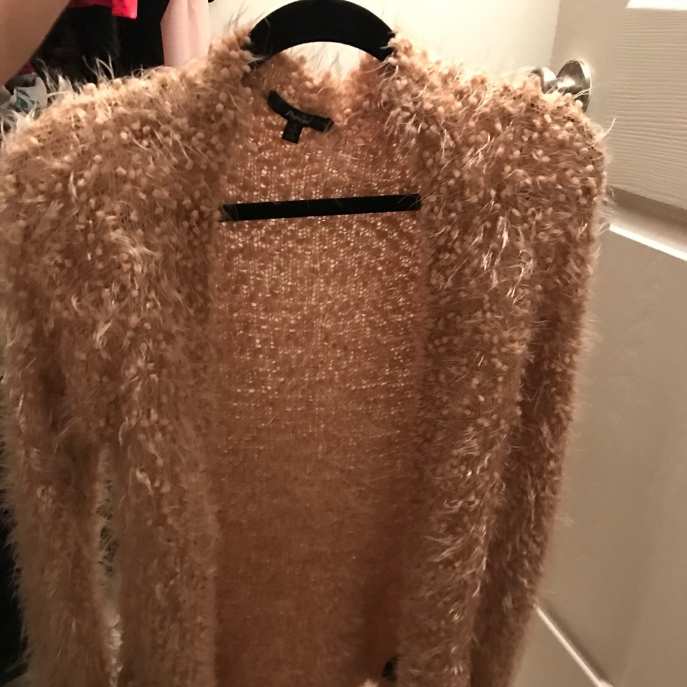 Fluffy cardigan
