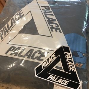 Palace Tri-curtain grey hoodie XL