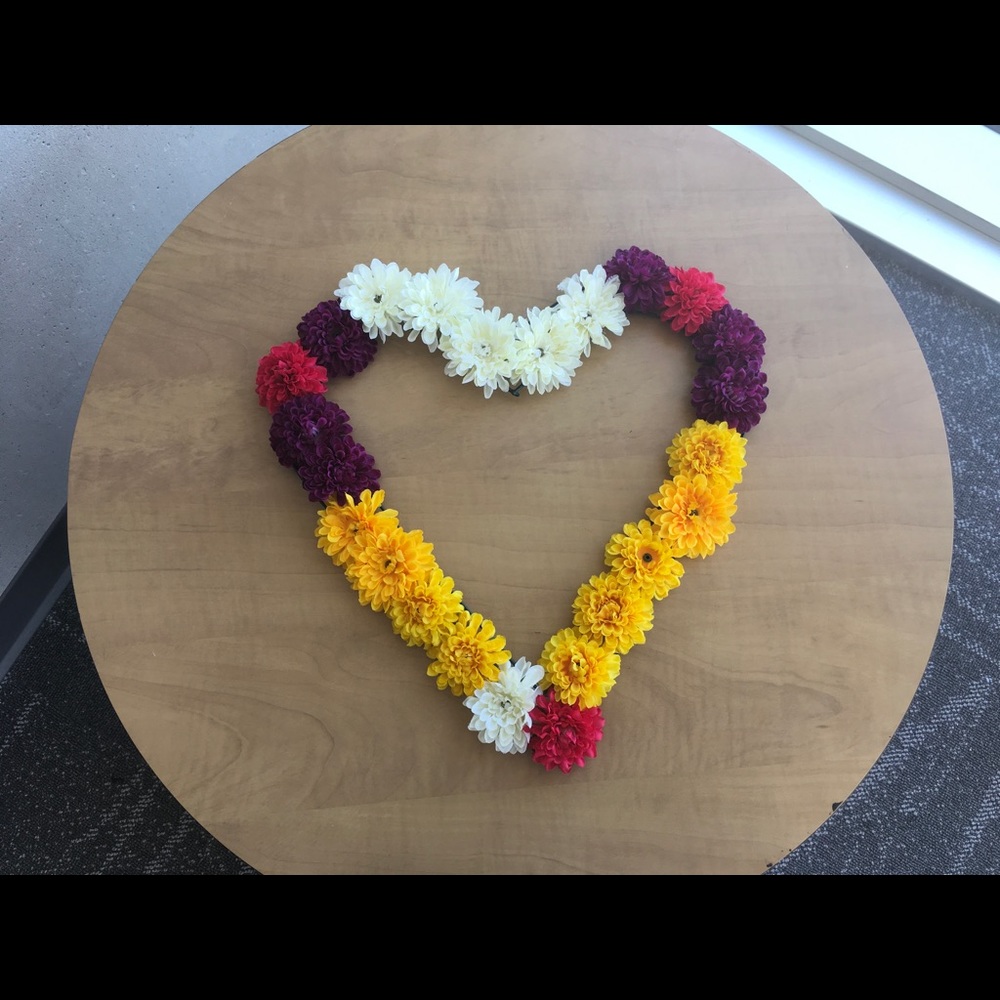 Heart-shaped door Wreath!