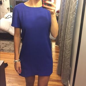 Royal blue dress