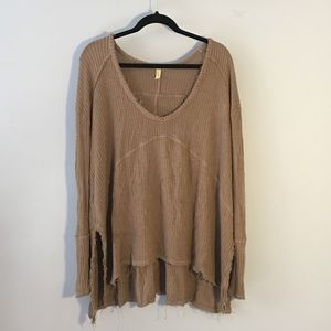 Free People long sleeve shirt