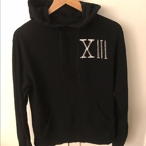 Sworn In merch hoodie.